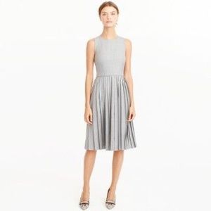 NWT J. Crew Pleated Wool Dress